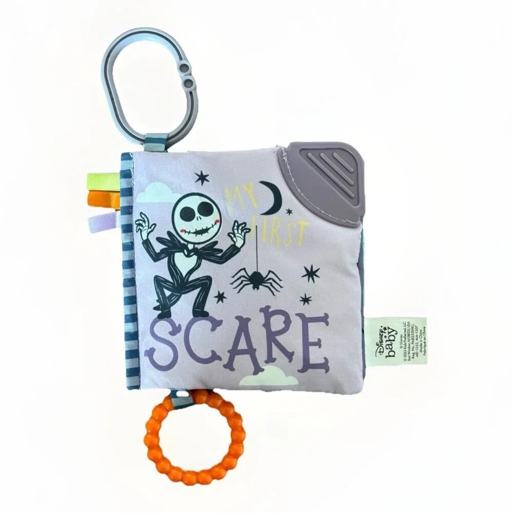 Disney Baby My First‎ Scare The Nightmare Before Christmas Infant Soft Book Toy
